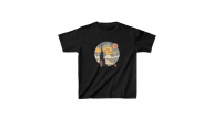 Çocuk Unisex Baskılı T-Shirt - Siyah Çocuk Unisex Baskılı T-Shirt - Siyah