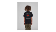 Çocuk Unisex Baskılı T-Shirt - Siyah Çocuk Unisex Baskılı T-Shirt - Siyah