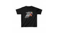 Çocuk Unisex Baskılı T-Shirt - Siyah Çocuk Unisex Baskılı T-Shirt - Siyah