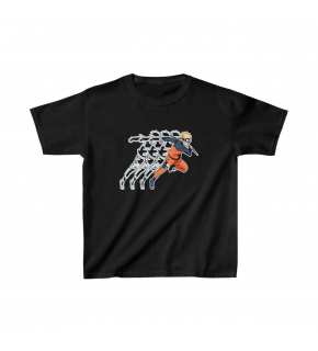 Çocuk Unisex Baskılı T-Shirt - Siyah