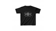 Çocuk Unisex Baskılı T-Shirt - Siyah Çocuk Unisex Baskılı T-Shirt - Siyah