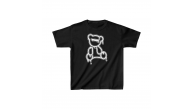 Çocuk Unisex Baskılı T-Shirt - Siyah Çocuk Unisex Baskılı T-Shirt - Siyah