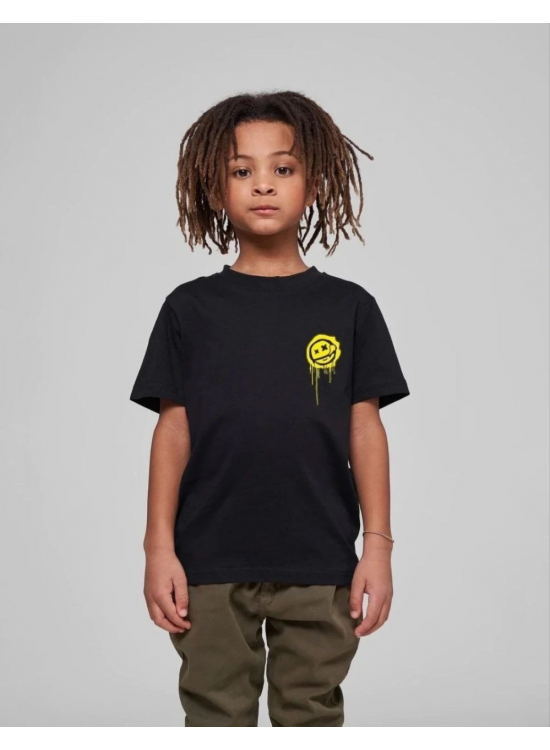 Çocuk Unisex Baskılı T-Shirt - Siyah