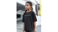 Çocuk Unisex Baskılı T-Shirt - Siyah Çocuk Unisex Baskılı T-Shirt - Siyah