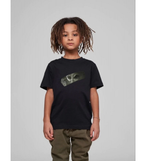 Çocuk Unisex Baskılı T-Shirt - Siyah