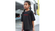 Çocuk Unisex Baskılı T-Shirt - Siyah Çocuk Unisex Baskılı T-Shirt - Siyah