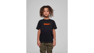 Çocuk Unisex Baskılı T-Shirt - Siyah Çocuk Unisex Baskılı T-Shirt - Siyah