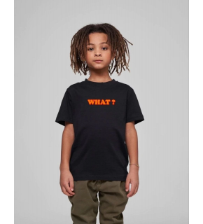 Çocuk Unisex Baskılı T-Shirt - Siyah