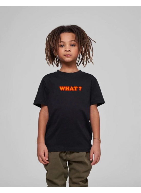 Çocuk Unisex Baskılı T-Shirt - Siyah Çocuk Unisex Baskılı T-Shirt - Siyah