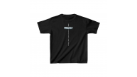 Çocuk Unisex Baskılı T-Shirt - Siyah Çocuk Unisex Baskılı T-Shirt - Siyah