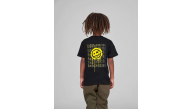 Çocuk Unisex Baskılı T-Shirt - Siyah
