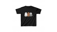 Çocuk Unisex Baskılı T-Shirt - Siyah Çocuk Unisex Baskılı T-Shirt - Siyah