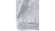 Çocuk Unisex Kapüşonlu Kedicik Baskılı Pamuklu Sweatshirt - Gri Çocuk Unisex Kapüşonlu Kedicik Baskılı Pamuklu Sweatshirt - Gri