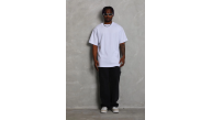 Erkek Düz Yazlık Kısa Kol Tişört Bisiklet Yaka Oversize T-Shirt - Beyaz Erkek Düz Yazlık Kısa Kol Tişört Bisiklet Yaka Oversize T-Shirt - Beyaz