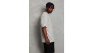 Erkek Düz Yazlık Kısa Kol Tişört Bisiklet Yaka Oversize T-Shirt - Gri Erkek Düz Yazlık Kısa Kol Tişört Bisiklet Yaka Oversize T-Shirt - Gri