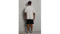 Erkek Düz Yazlık Kısa Kol Tişört Bisiklet Yaka Oversize T-Shirt - Gri Erkek Düz Yazlık Kısa Kol Tişört Bisiklet Yaka Oversize T-Shirt - Gri