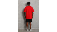 Erkek Düz Yazlık Kısa Kol Tişört Bisiklet Yaka Oversize T-Shirt - Kırmızı Erkek Düz Yazlık Kısa Kol Tişört Bisiklet Yaka Oversize T-Shirt - Kırmızı