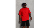 Erkek Düz Yazlık Kısa Kol Tişört Bisiklet Yaka Oversize T-Shirt - Kırmızı Erkek Düz Yazlık Kısa Kol Tişört Bisiklet Yaka Oversize T-Shirt - Kırmızı
