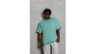 Erkek Düz Yazlık Kısa Kol Tişört Bisiklet Yaka Oversize T-Shirt - Mint Yeşili Erkek Düz Yazlık Kısa Kol Tişört Bisiklet Yaka Oversize T-Shirt - Mint Yeşili