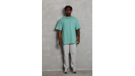 Erkek Düz Yazlık Kısa Kol Tişört Bisiklet Yaka Oversize T-Shirt - Mint Yeşili Erkek Düz Yazlık Kısa Kol Tişört Bisiklet Yaka Oversize T-Shirt - Mint Yeşili