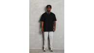 Erkek Düz Yazlık Kısa Kol Tişört Bisiklet Yaka Oversize T-Shirt - Siyah Erkek Düz Yazlık Kısa Kol Tişört Bisiklet Yaka Oversize T-Shirt - Siyah
