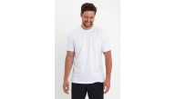 Erkek Düz Penye Tişört Bisiklet Yaka Kısa Kol Regular Fit T-Shirt - Beyaz Erkek Düz Penye Tişört Bisiklet Yaka Kısa Kol Regular Fit T-Shirt - Beyaz