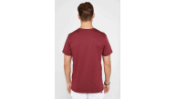 Erkek Düz Bisiklet Yaka Tişört Kısa Kol Yazlık T-Shirt - Bordo Erkek Düz Bisiklet Yaka Tişört Kısa Kol Yazlık T-Shirt - Bordo
