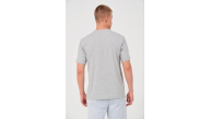 Erkek Düz Penye Tişört Bisiklet Yaka Kısa Kol Regular Fit T-Shirt - Gri Erkek Düz Penye Tişört Bisiklet Yaka Kısa Kol Regular Fit T-Shirt - Gri