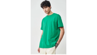 Erkek Düz Penye Tişört Bisiklet Yaka Kısa Kol Regular Fit T-Shirt - Yeşil Erkek Düz Penye Tişört Bisiklet Yaka Kısa Kol Regular Fit T-Shirt - Yeşil