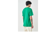 Erkek Düz Penye Tişört Bisiklet Yaka Kısa Kol Regular Fit T-Shirt - Yeşil Erkek Düz Penye Tişört Bisiklet Yaka Kısa Kol Regular Fit T-Shirt - Yeşil