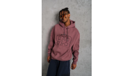 Erkek 3 İplik Pamuklu Kapüşonlu Baskılı Cepli Sweatshirt Hoodie - Gül Kurusu Erkek 3 İplik Pamuklu Kapüşonlu Baskılı Cepli Sweatshirt Hoodie - Gül Kurusu