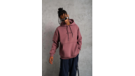 Erkek 3 İplik Pamuklu Kapüşonlu Baskılı Cepli Oversize Sweatshirt Hoodie - Gül Kurusu Erkek 3 İplik Pamuklu Kapüşonlu Baskılı Cepli Oversize Sweatshirt Hoodie - Gül Kurusu