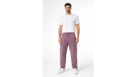 Erkek Baggy 3 İplik Kargo Cepli Eşofman Altı Ayarlanabilir Paça Pantolon - Gül Kurusu Erkek Baggy 3 İplik Kargo Cepli Eşofman Altı Ayarlanabilir Paça Pantolon - Gül Kurusu