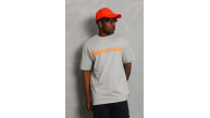 Erkek Baskılı Tişört Kısa Kol Bisiklet Yaka Oversize T-Shirt - Gri Erkek Baskılı Tişört Kısa Kol Bisiklet Yaka Oversize T-Shirt - Gri