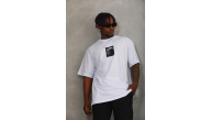 Erkek Kısa Kol Yazlık Tişört Bisiklet Yaka Baskılı Oversize T-Shirt - Beyaz Erkek Kısa Kol Yazlık Tişört Bisiklet Yaka Baskılı Oversize T-Shirt - Beyaz