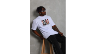 Erkek Baskılı T-Shirt Kısa Kol Bisiklet Yaka Regular Fit Rahat Kalıp Günlük Tişört - Beyaz Erkek Baskılı T-Shirt Kısa Kol Bisiklet Yaka Regular Fit Rahat Kalıp Günlük Tişört - Beyaz