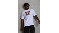 Erkek Baskılı T-Shirt Kısa Kol Bisiklet Yaka Regular Fit Rahat Kalıp Günlük Tişört - Beyaz Erkek Baskılı T-Shirt Kısa Kol Bisiklet Yaka Regular Fit Rahat Kalıp Günlük Tişört - Beyaz