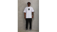 Erkek Kısa Kol Yazlık Tişört Bisiklet Yaka Baskılı Oversize T-Shirt - Beyaz Erkek Kısa Kol Yazlık Tişört Bisiklet Yaka Baskılı Oversize T-Shirt - Beyaz
