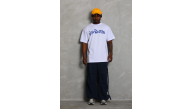 Erkek Baskılı Tişört Kısa Kol Bisiklet Yaka Oversize T-Shirt - Beyaz Erkek Baskılı Tişört Kısa Kol Bisiklet Yaka Oversize T-Shirt - Beyaz