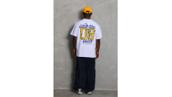Erkek Baskılı Tişört Kısa Kol Bisiklet Yaka Oversize T-Shirt - Beyaz Erkek Baskılı Tişört Kısa Kol Bisiklet Yaka Oversize T-Shirt - Beyaz