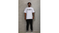Erkek Baskılı T-Shirt Kısa Kol Bisiklet Yaka Regular Fit Rahat Kalıp Günlük Tişört - Beyaz