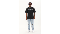 Erkek Baskılı T-Shirt Kısa Kol Bisiklet Yaka Regular Fit Rahat Kalıp Günlük Tişört - Siyah Erkek Baskılı T-Shirt Kısa Kol Bisiklet Yaka Regular Fit Rahat Kalıp Günlük Tişört - Siyah