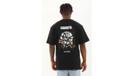 Erkek Baskılı T-Shirt Kısa Kol Bisiklet Yaka Regular Fit Rahat Kalıp Günlük Tişört - Siyah Erkek Baskılı T-Shirt Kısa Kol Bisiklet Yaka Regular Fit Rahat Kalıp Günlük Tişört - Siyah