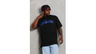 Erkek Baskılı Tişört Kısa Kol Bisiklet Yaka Oversize T-Shirt - Siyah Erkek Baskılı Tişört Kısa Kol Bisiklet Yaka Oversize T-Shirt - Siyah