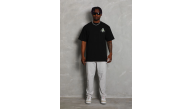 Erkek Baskılı T-Shirt Kısa Kol Bisiklet Yaka Rahat Kalıp Tişört - Siyah Erkek Baskılı T-Shirt Kısa Kol Bisiklet Yaka Rahat Kalıp Tişört - Siyah
