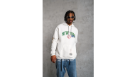 Erkek 3 İplik Pamuklu Kapüşonlu Baskılı Cepli Oversize Sweatshirt Hoodie - Beyaz Erkek 3 İplik Pamuklu Kapüşonlu Baskılı Cepli Oversize Sweatshirt Hoodie - Beyaz