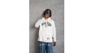 Erkek 3 İplik Pamuklu Kapüşonlu Baskılı Cepli Oversize Sweatshirt Hoodie - Beyaz Erkek 3 İplik Pamuklu Kapüşonlu Baskılı Cepli Oversize Sweatshirt Hoodie - Beyaz