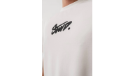 Erkek Tişört Yazlık Baskılı Oversize Kısa kol T-Shirt - Beyaz Erkek Tişört Yazlık Baskılı Oversize Kısa kol T-Shirt - Beyaz