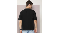 Erkek Baskılı T-Shirt Kısa Kol Bisiklet Yaka Regular Fit Rahat Kalıp Tişört - Siyah Erkek Baskılı T-Shirt Kısa Kol Bisiklet Yaka Regular Fit Rahat Kalıp Tişört - Siyah
