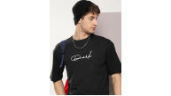 Erkek Baskılı T-Shirt Kısa Kol Bisiklet Yaka Regular Fit Rahat Kalıp Tişört - Siyah Erkek Baskılı T-Shirt Kısa Kol Bisiklet Yaka Regular Fit Rahat Kalıp Tişört - Siyah